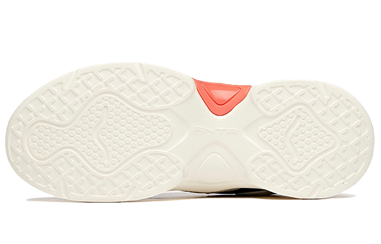 (W) Anta Low-Top Dad Shoes 'White Black Yellow' 圖 5