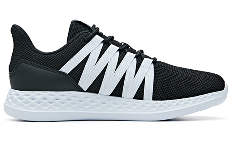 (W) Anta Low-Top Running 'Black White' 圖 2