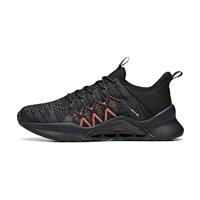 (W) Anta Low-Top Running Shoe 'Black Gold'