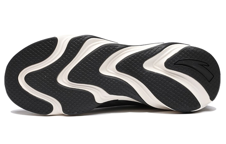 Purchase (W) 安踏黑橙白色皮革跑鞋 122045522-7