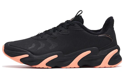 (Women) Anta Low-Top Running Shoes 'Black Orange Non-Stop'