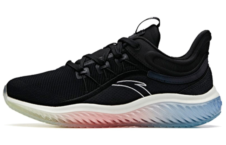 (Women) Anta Running Series Sneakers 'Black White' 12945501-1