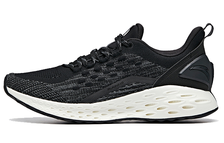 (Women) Anta Low-Top Running Shoes 'Black White' 12915588-3