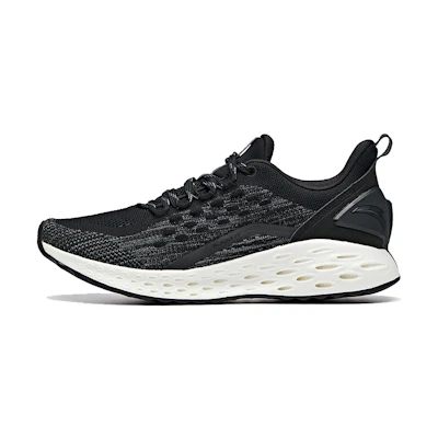 (W) Anta Low-Top Running Shoes 'Black White'