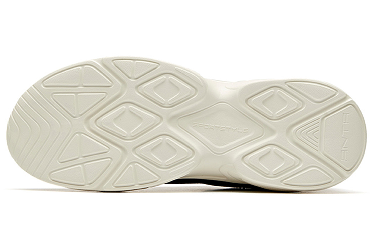 (W) Anta Low-Top Running Shoes 'Black White' 圖 5