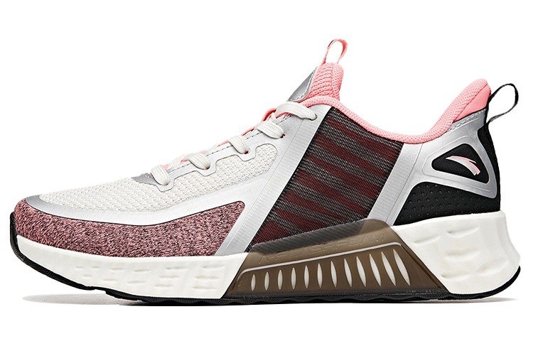 (W) Anta Low-Top Running Shoes 'Fashion Minimalist White Pink Black'