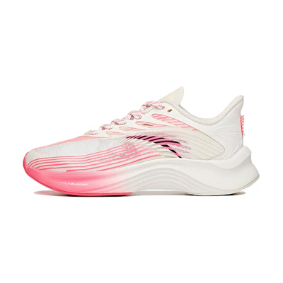 (W) Anta Low Top Running Shoes 'Fluorescent Digital Pink'