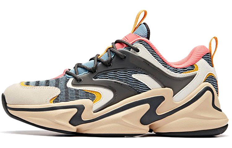 (W) Anta Running Series Sneakers 'Rice Black Green'