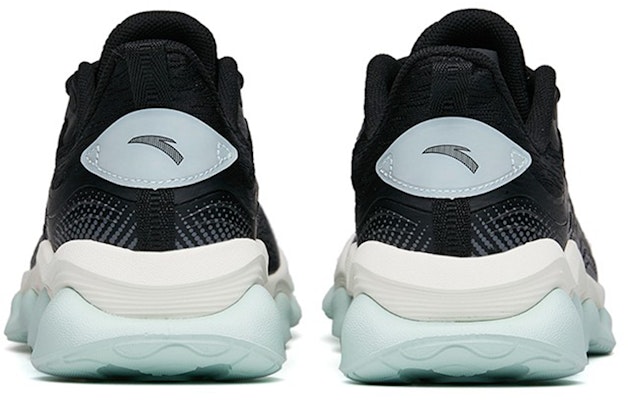 (W) アンタ低床ランニングシューズ「柔柱テック - 黒灰」 122215555-1 Shop (W) アンタ低床ランニングシューズ「柔柱テック - 黒灰」 122215555-1