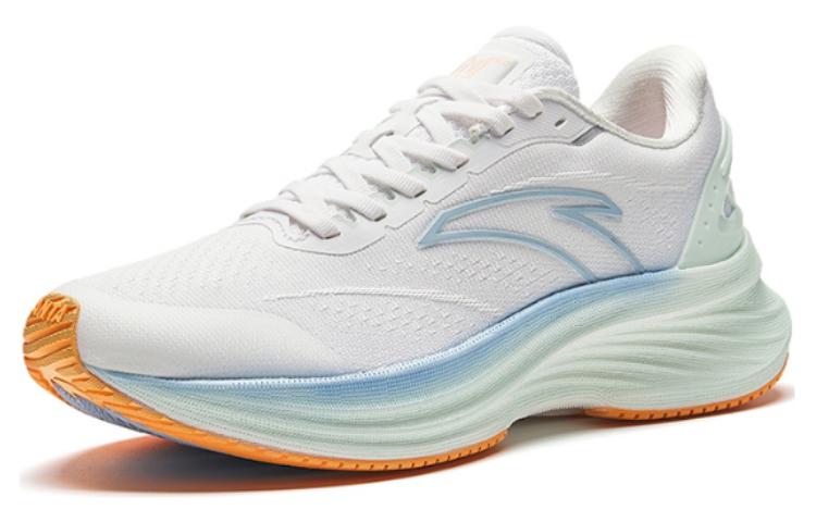 Order (W) (女性用) 安踏 ロートップランニングシューズ『ホワイトブルー』122415582-7 122415582-7