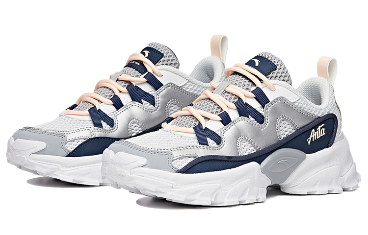 (W) Anta Low Top Running Shoes 'White Grey' 圖 2