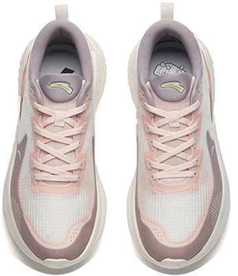 (Women) Anta Low-Top Running Shoes 'White Pink Grey' 122145556S-4 Shop (Women) Anta Low-Top Running Shoes 'White Pink Grey' 122145556S-4