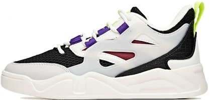 (Women) Anta Low-Top Skateboard Sneaker 'Black White Purple' 122028052-4 (Women) Anta Low-Top Skateboard Sneaker 'Black White Purple' 122028052-4