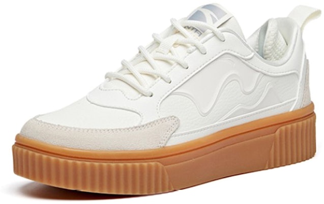 (Women) Anta Low-Top Skateboard Sneakers 'Ivory White' 922018050-3 Order (Women) Anta Low-Top Skateboard Sneakers 'Ivory White' 922018050-3