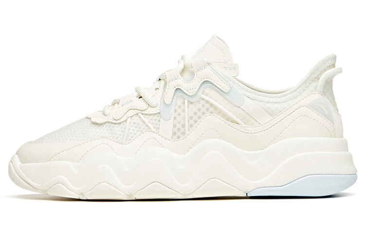 (Women) Anta Low-Top Sneaker 'White Grey' 122128081-1