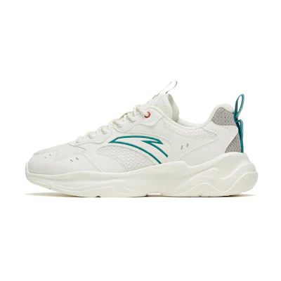 (W) Anta Casual Dad Shoes 'White Green Grey'