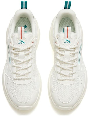(Women) Anta Casual Dad Shoes 'White Green Grey' 922328815-1 Lookbook (Women) Anta Casual Dad Shoes 'White Green Grey' 922328815-1