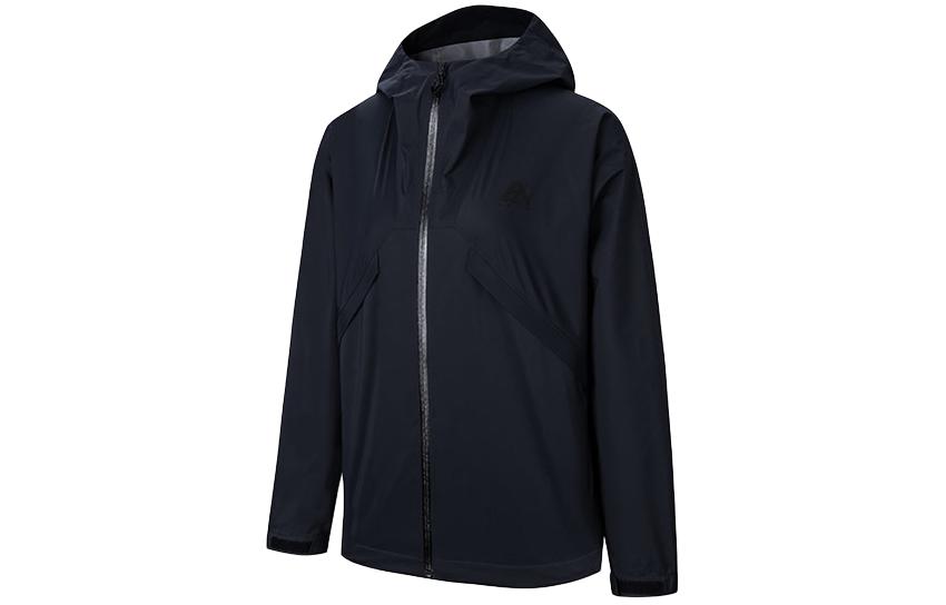 (Women) Anta LT Outdoor Waterproof Windproof Breathable Jacket Women’s Black 962417601-4