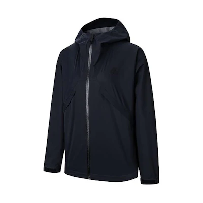 (Women) Anta LT Outdoor Waterproof Windproof Breathable Jacket Women’s Black 962417601-4