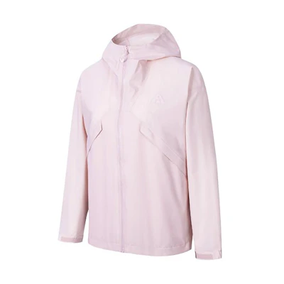 (Women) Anta LT Series Outdoor Waterproof Windproof Jacket - Pink 962417601-3