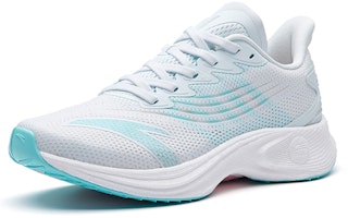 (W) Anta Mach 2.0 Kasut Larian 'Putih Biru' 122235583-6 Lookbook (W) Anta Mach 2.0 Kasut Larian 'Putih Biru' 122235583-6