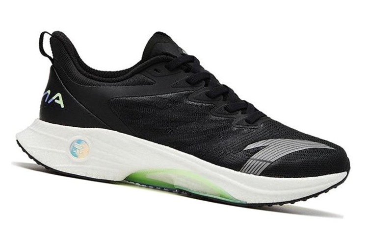 Order Anta安踏 MACH馬赫 3.0 專業賽速 防滑耐磨 低筒 慢跑鞋 女款 黑白