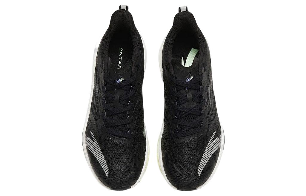 Lookbook Anta安踏 MACH馬赫 3.0 專業賽速 防滑耐磨 低筒 慢跑鞋 女款 黑白