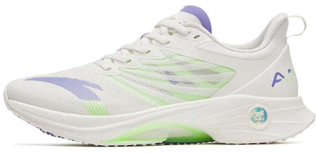 安踏 MACH 马赫 3.0 氮科技 專業競速 減震耐磨輕便 低幫 跑步鞋 女款 白紫綠 Buy 安踏 MACH 马赫 3.0 氮科技 專業競速 減震耐磨輕便 低幫 跑步鞋 女款 白紫綠