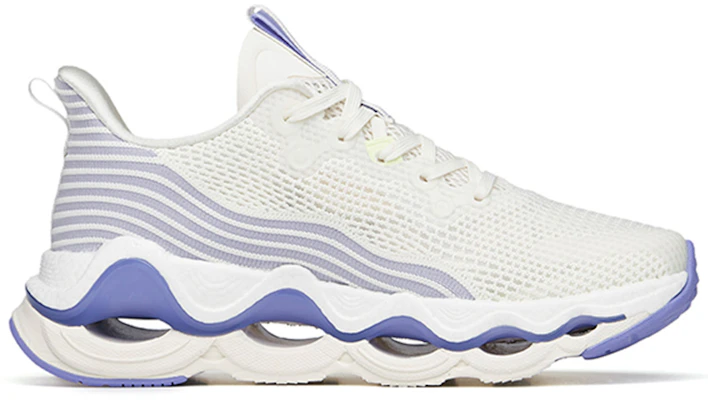 Anta安踏 火星泡棉 輕便耐磨跑步鞋 女款 白紫 Order Anta安踏 火星泡棉 輕便耐磨跑步鞋 女款 白紫