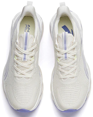 Anta安踏 火星泡棉 輕便耐磨跑步鞋 女款 白紫 Shop Anta安踏 火星泡棉 輕便耐磨跑步鞋 女款 白紫