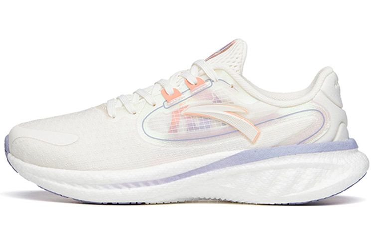 (Women) Anta Mars Foam Low 'Ivory White Purple' 122135585-4