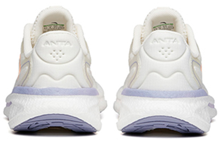 Purchase (W) 安踏玛尔斯泡沫低帮 '象牙白紫色' 122135585-4