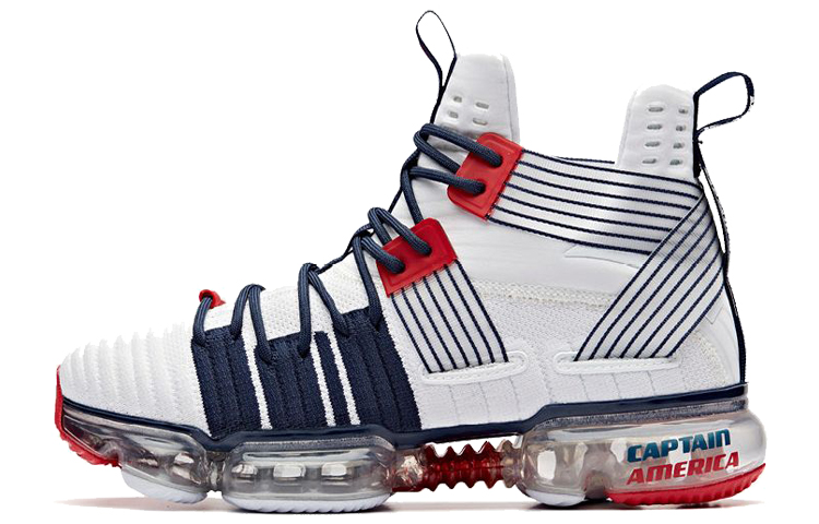 (Women) Anta Marvel x 'Captain America White Blue Red' 92831139-8