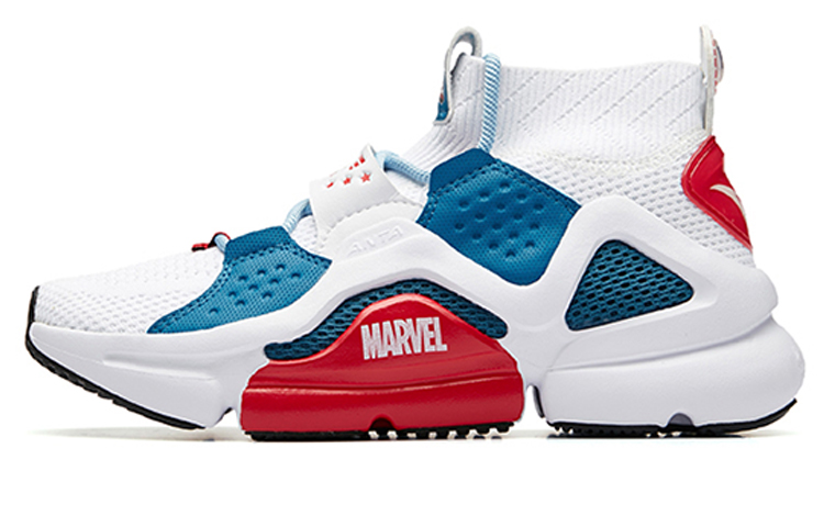 (Women) Anta MARVEL x KT 'Captain America White Blue' 92928812-10