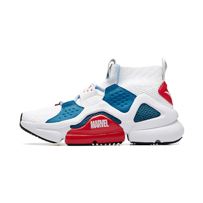 (W) Anta MARVEL KT 'Captain America White Blue'