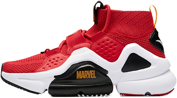 MARVEL/漫威 x Anta安踏 延伸系列 鋼鐵人 中筒 跑步鞋 女款 白紅 Buy MARVEL/漫威 x Anta安踏 延伸系列 鋼鐵人 中筒 跑步鞋 女款 白紅