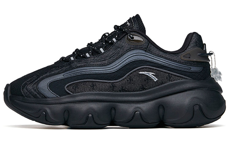 Buy 安踏 喵喵鞋2.0 厚底 減震防滑耐磨 低幫 老爹鞋 女款 黑色