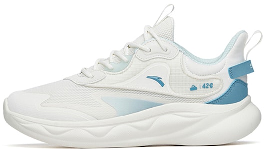 Anta安踏 綿綿彈2 減震防滑耐磨 低筒 跑步鞋 女款 白藍 Buy Anta安踏 綿綿彈2 減震防滑耐磨 低筒 跑步鞋 女款 白藍