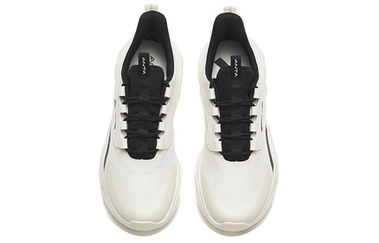 (W) Anta Running Series Sneakers 'White Black' 圖 4