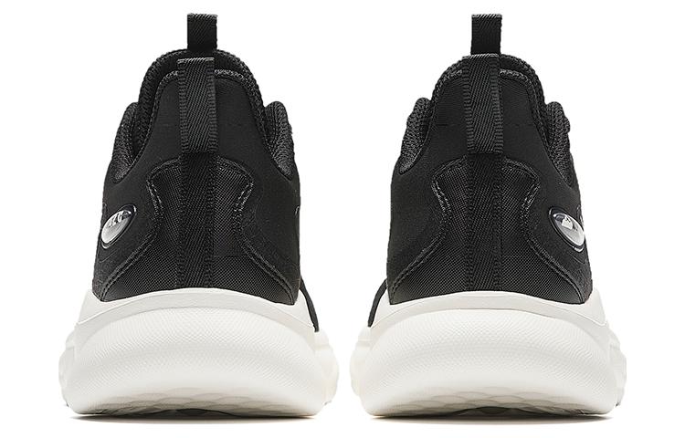 Shop Anta安踏 綿綿彈 舒適百搭 緩震透氣 低筒 慢跑鞋 女款 黑色