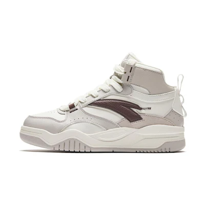 (W) Anta Slam High 'White Grey Brown'