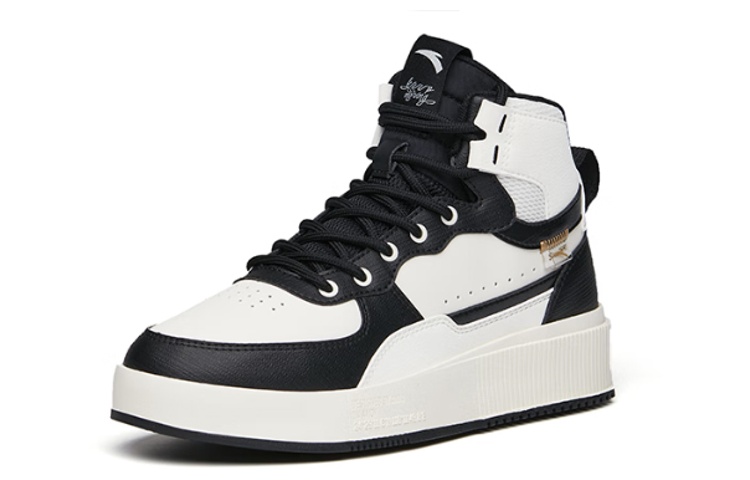 Lookbook (W) Sneaker Anta Mid-Top Platform ''Nero e Bianco'' 922238011-6