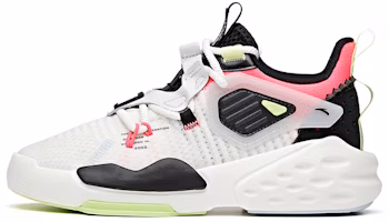(Women) Anta Mid-Top Sneakers 'White Black Pink' 122128084-1 (Women) Anta Mid-Top Sneakers 'White Black Pink' 122128084-1