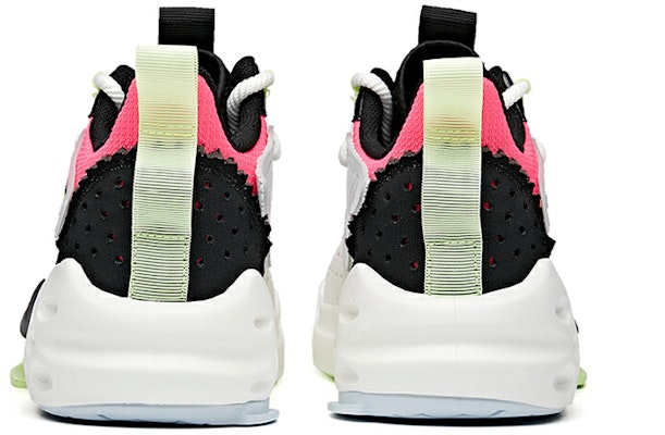 (Women) Anta Mid-Top Sneakers 'White Black Pink' 122128084-1 Shop (Women) Anta Mid-Top Sneakers 'White Black Pink' 122128084-1