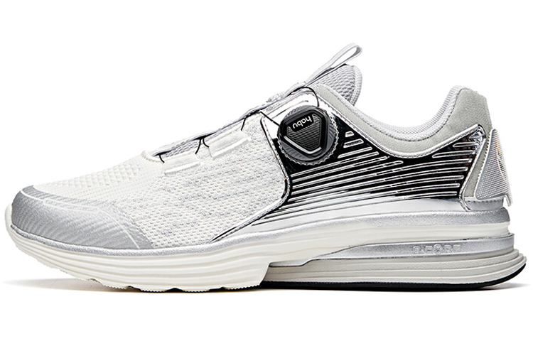 (Women) Anta NASA x Low-Top Running 'Silver Black' 122015586-3