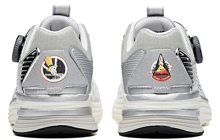 Shop (W) Anta NASA x Low-Top Running ''Argento Nero'' 122015586-3
