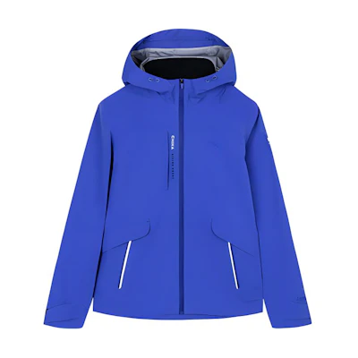(Women) Anta Outdoor Hiking Waterproof Breathable Jacket - Dazzling Blue 162437603-5