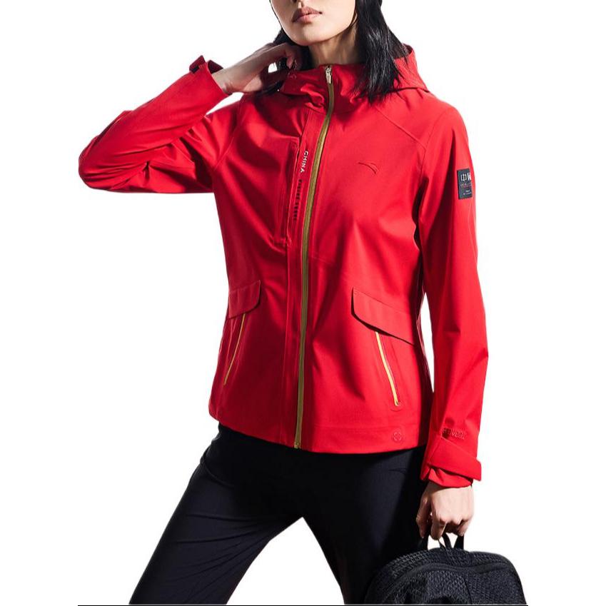 Sizing (W) 安踏戶外防水防風透氣登山外套 - 經典紅 162437603-2