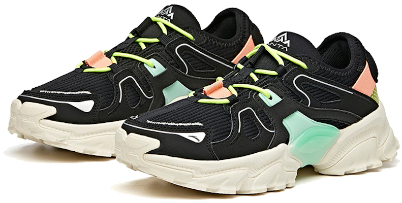 (W) Anta Outdoor Low ''Schwarz Grün Weiß'' 122016601-3 Order (W) Anta Outdoor Low ''Schwarz Grün Weiß'' 122016601-3