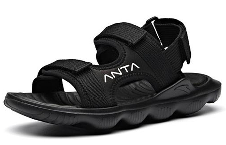 Lookbook (Women) Anta Outdoor Sandals 'Breathable Lightweight Black' 12926908-2